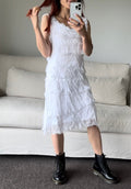 White / S/M / Silk/Viscose