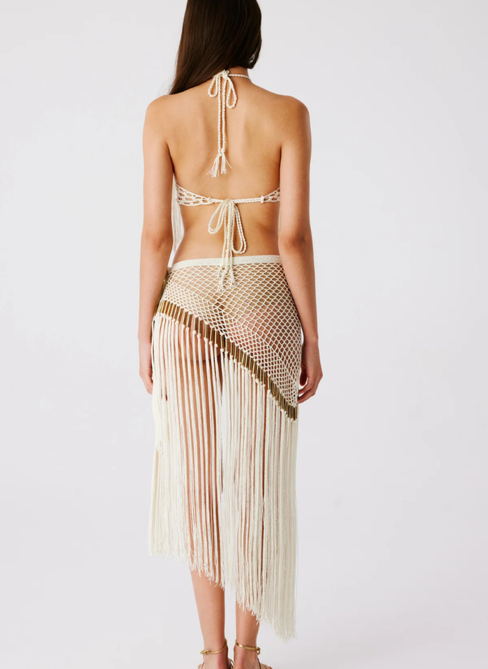 Aria Fringe Skirt