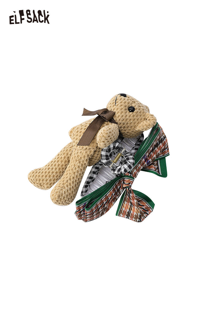 ELFSACK Bear Bow Big Playful Hair Claw