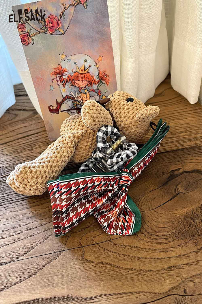 ELFSACK Bear Bow Big Playful Hair Claw