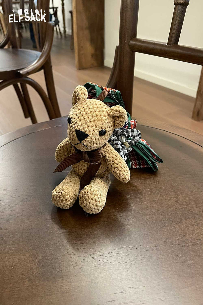 ELFSACK Bear Bow Big Playful Hair Claw
