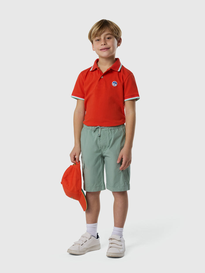 2 | Iceberg green | cargo-welastic-waist-short-trouser-775266