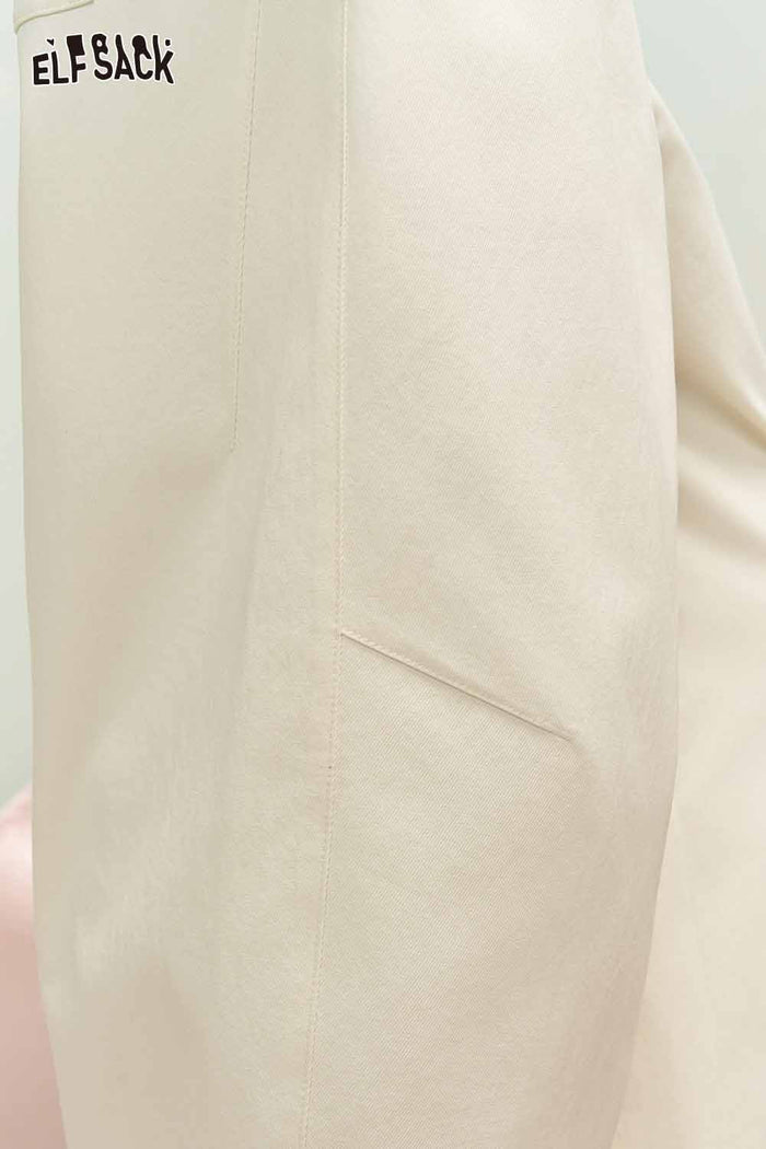 ELFSACK Casual Wide Leg Pants with Relaxed Fit