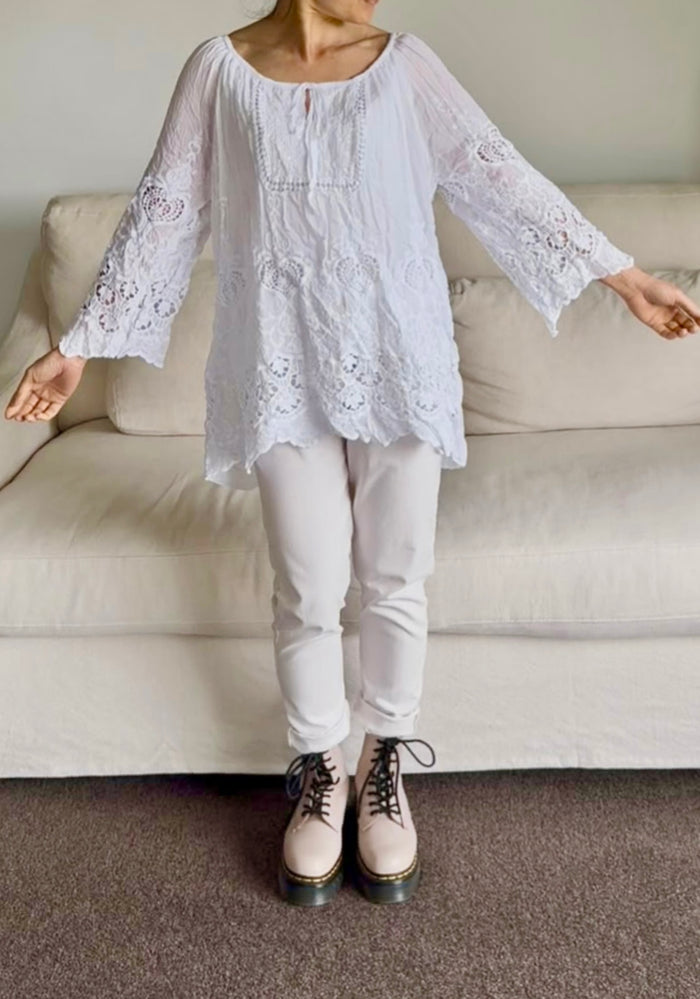 Claire Silk Top