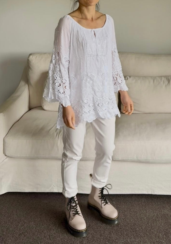 Claire Silk Top