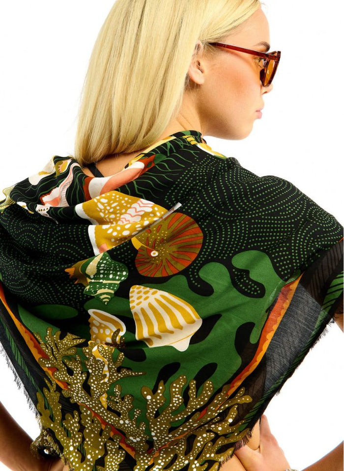 Coral Scarf