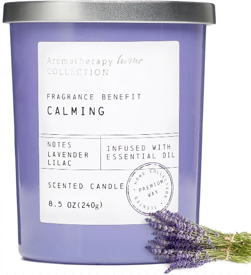 Eucalyptus & Sage Scented Candles - Summer Scented Candles, 8.5oz