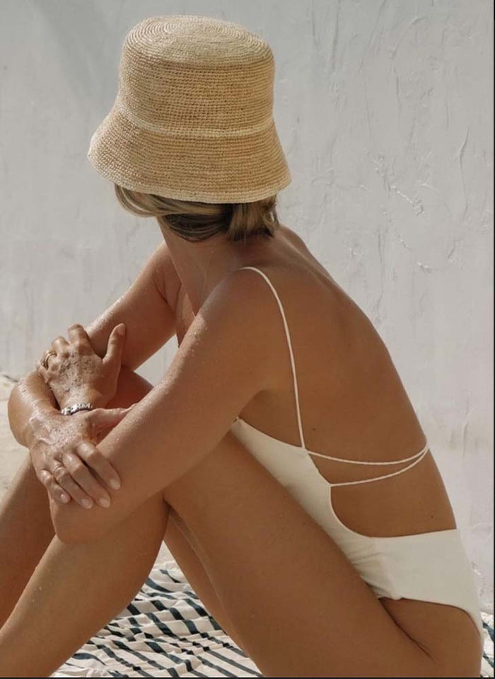 Fine Strap One Piece