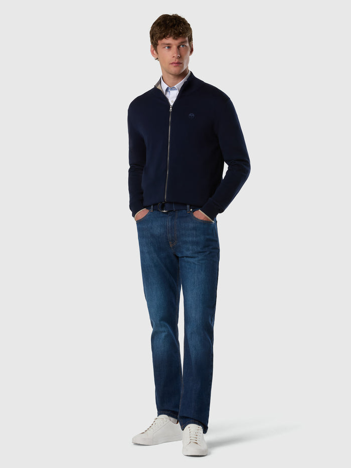 5 | Navy blue | full-zip-12-gg-sweatshirt-699228