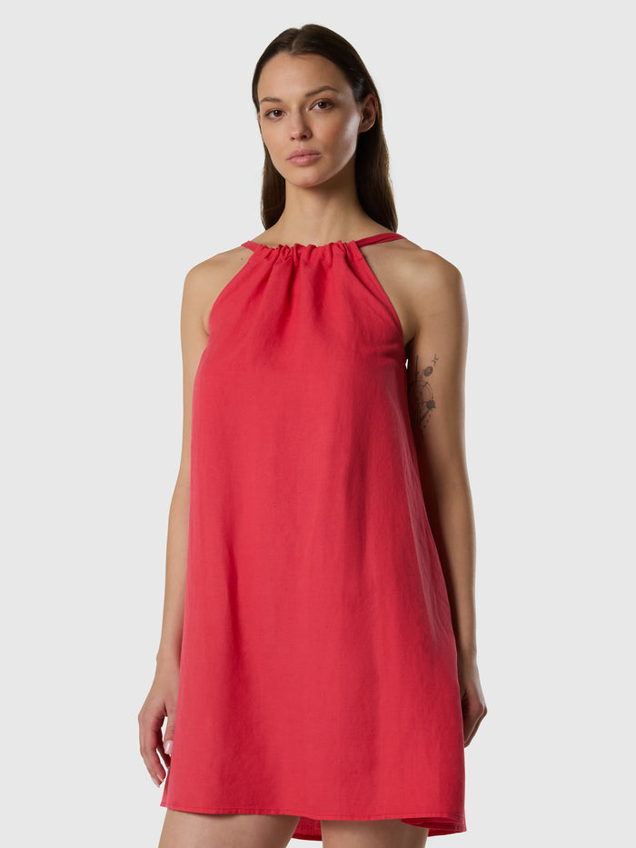 1 | Buganville pink | long-dress-sleeveless-090110