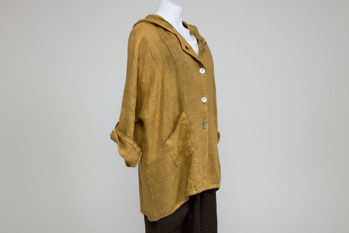 Hayley Linen Hoodie