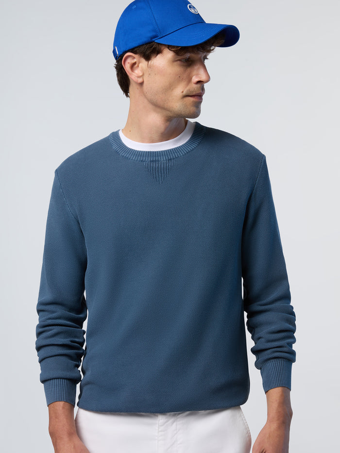 2 | Dark denim | crew-neck-12gg-knitwear-1-699834