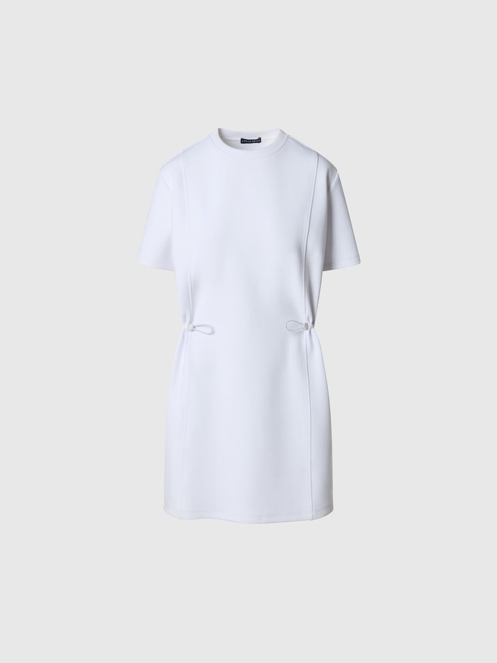 hover | Alomond cream | dress-shorth-sleeve-090105