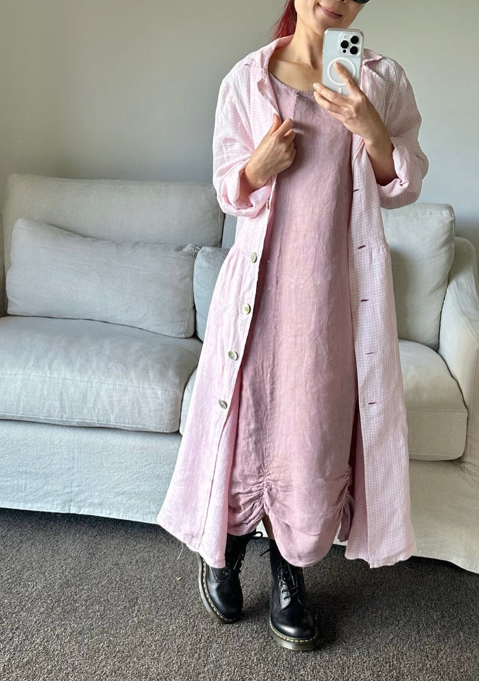 Candy Pink / S / 100% Linen