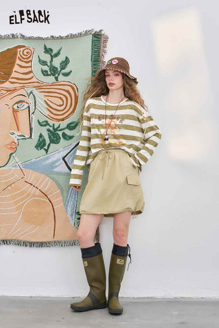 khaki / L