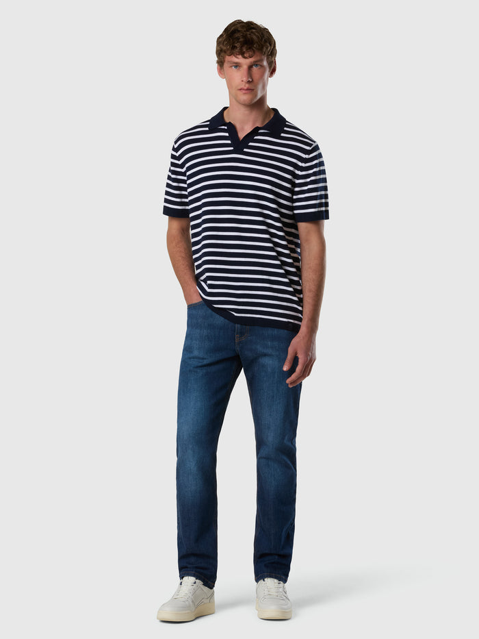 2 | Combo 1 673457 | stripe-regular-5-pocket-long-trouser-673457