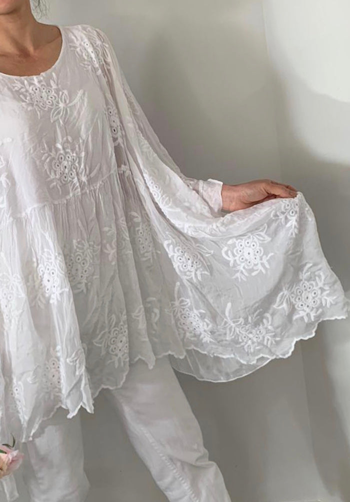 Made In Italy Eve Lace Top