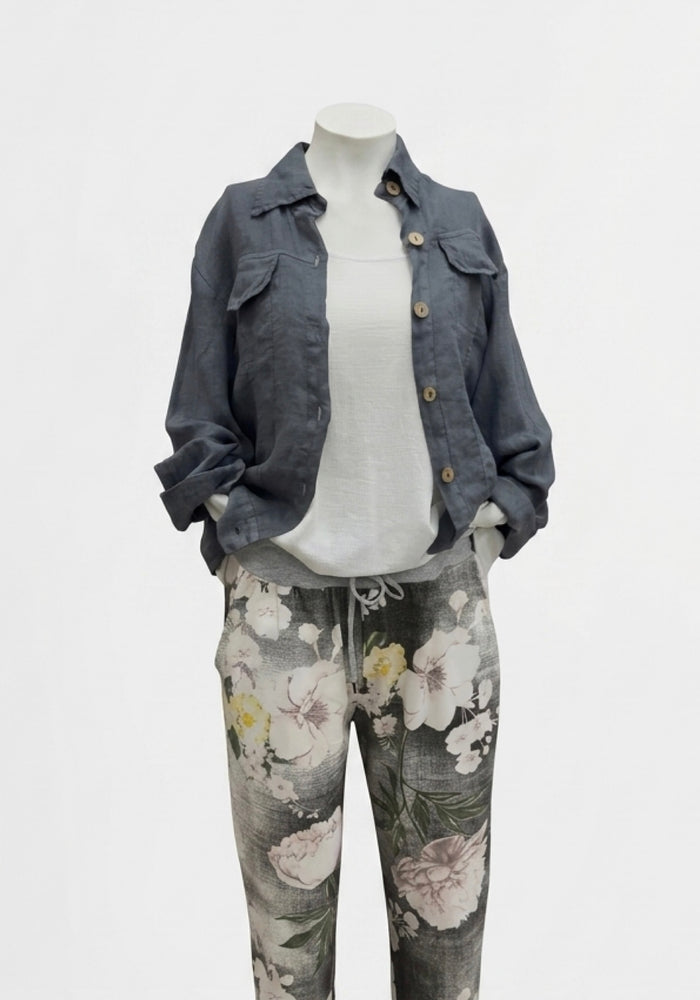 Mela Linen Jacket