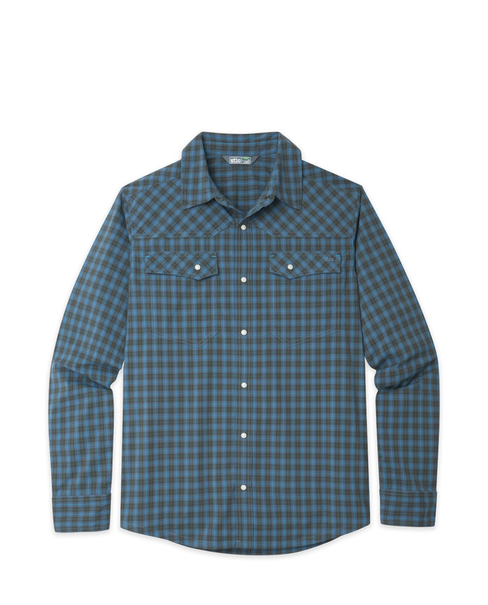 Vintage Indigo Check / Extra Small