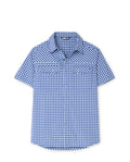 Cobalt Night Gingham