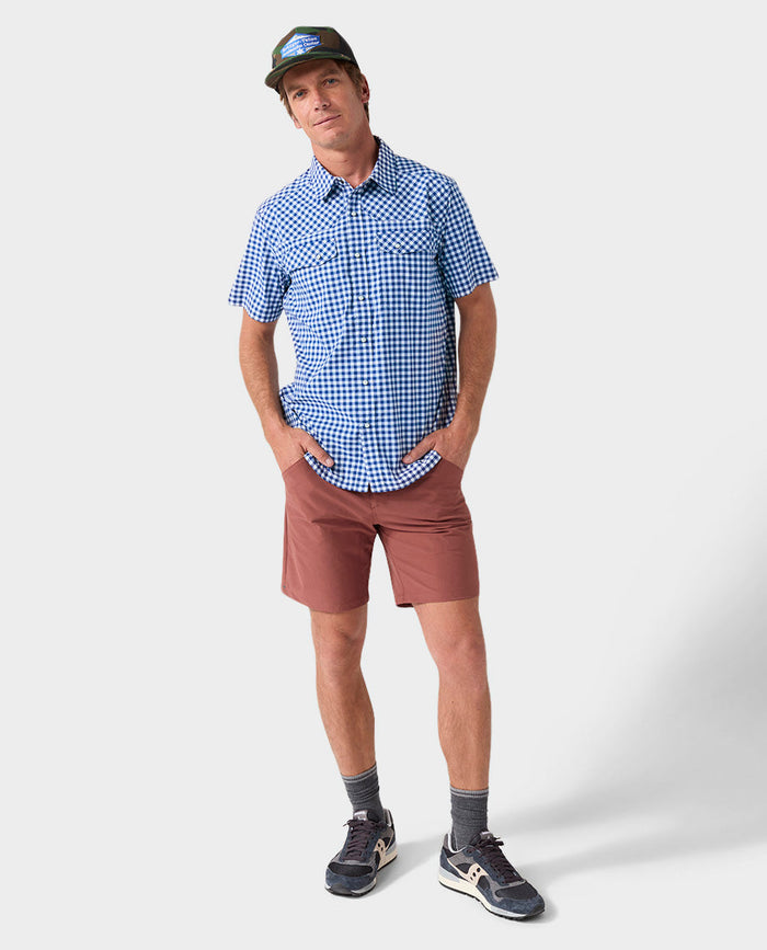 Cobalt Night Gingham