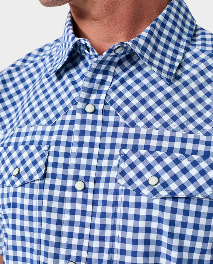 Cobalt Night Gingham alternative