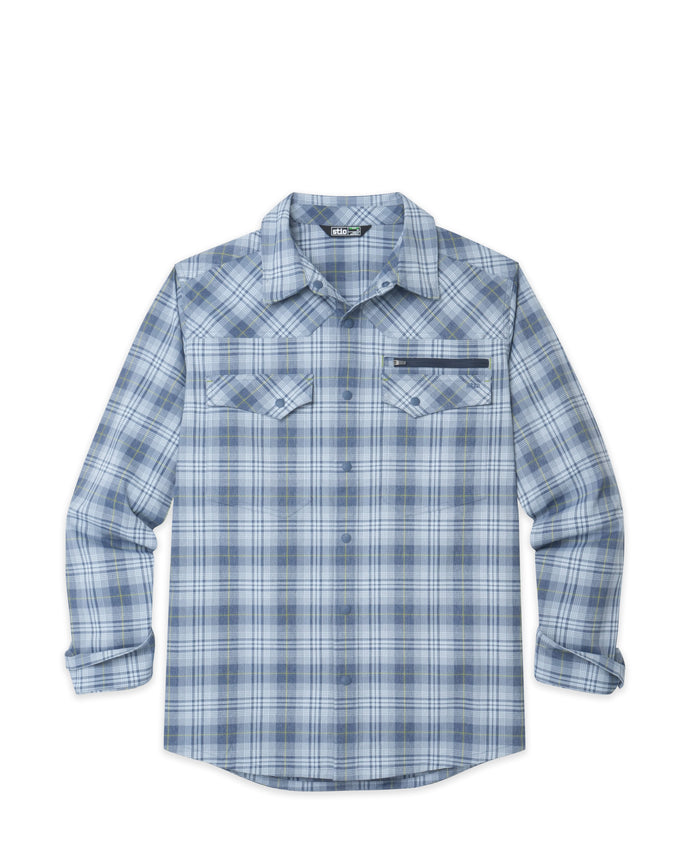 Vintage Indigo Plaid / Small