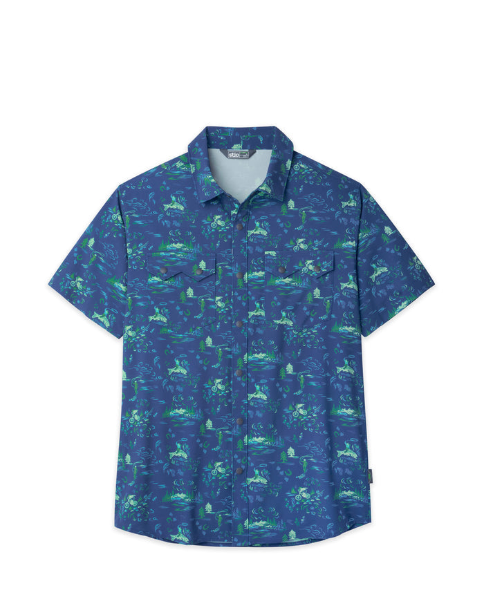 Navy Peony Ride WY / Small