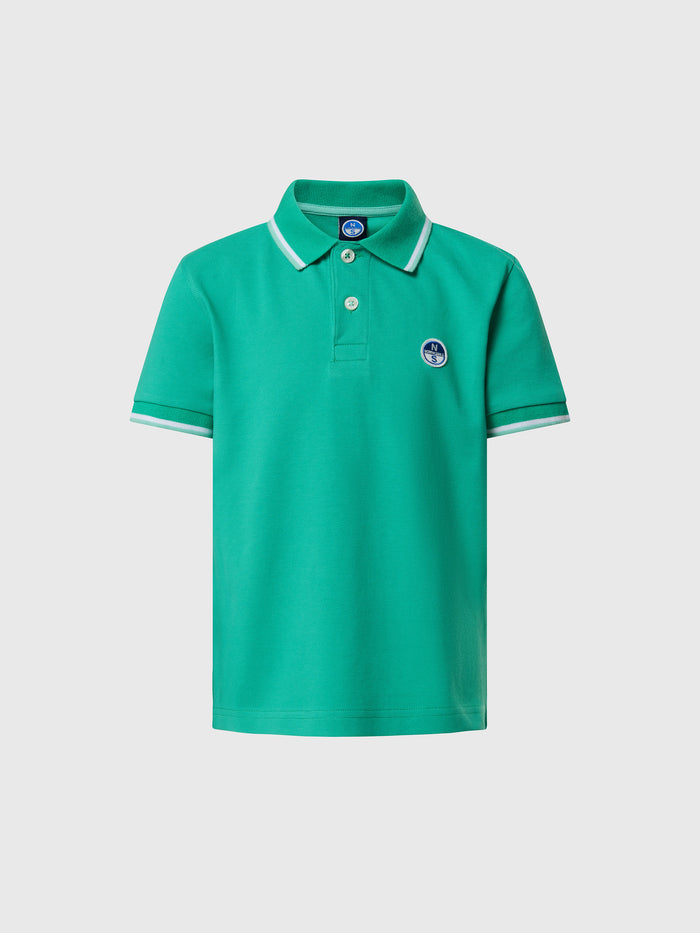 hover | Garden green | polo-short-sleeve-794490
