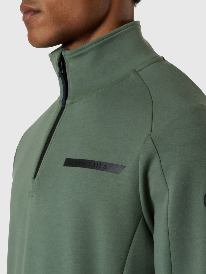 6 | Laurel wreath | half-zip-sweatshirt-691155