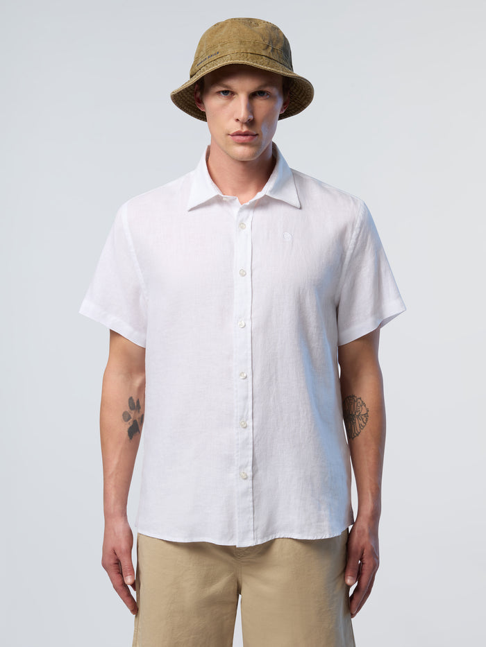 1 | White | shirt-short-sleeve-spread-collar-1-664370