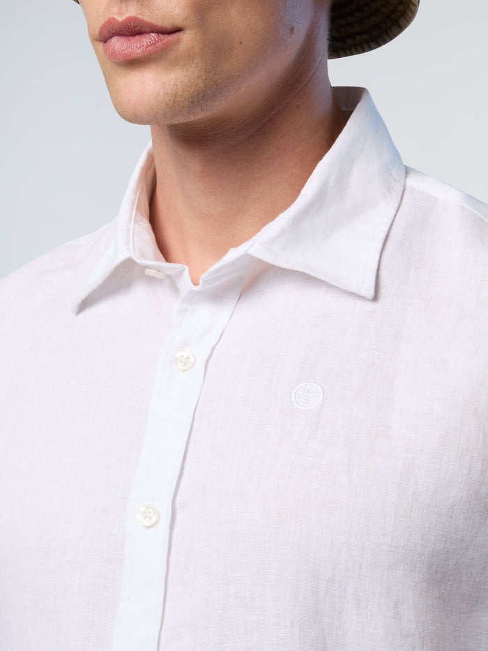 6 | White | shirt-short-sleeve-spread-collar-1-664370