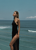 Silk One-Shoulder Dress