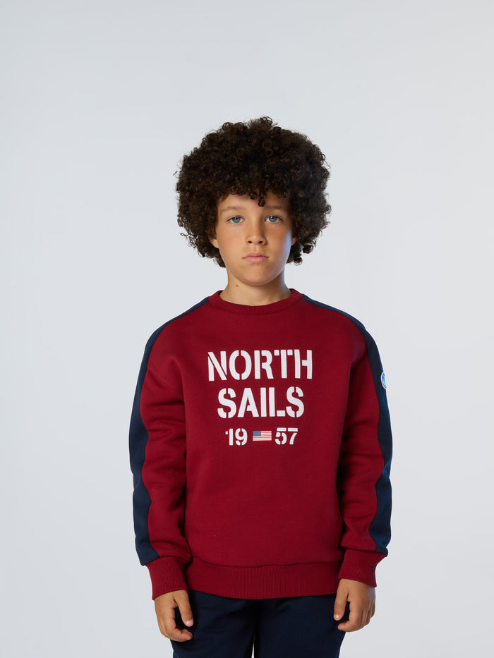 1 | Red dahlia | crewneck-sweatshirt-wgraphic-794486