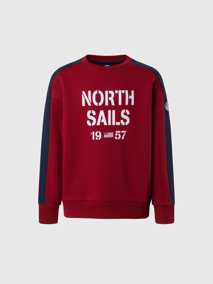 hover | Red dahlia | crewneck-sweatshirt-wgraphic-794486