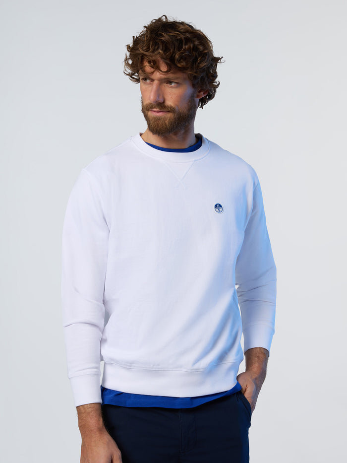 2 | White | basic-crewneck-sweatshirt-1-691220