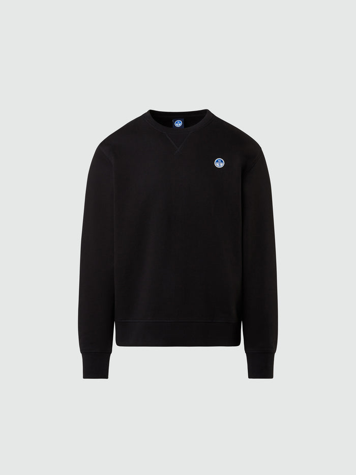 hover | Black | crewneck-sweatshirt-wlogo-691255-1