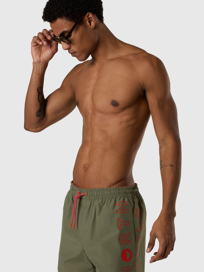 2 | Deep green | basic-volley-beachwear-36cm-675040
