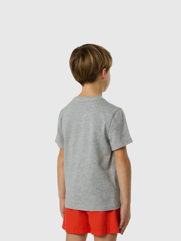 4 | Grey melange | t-shirt-short-sleeve-wgraphic-795229