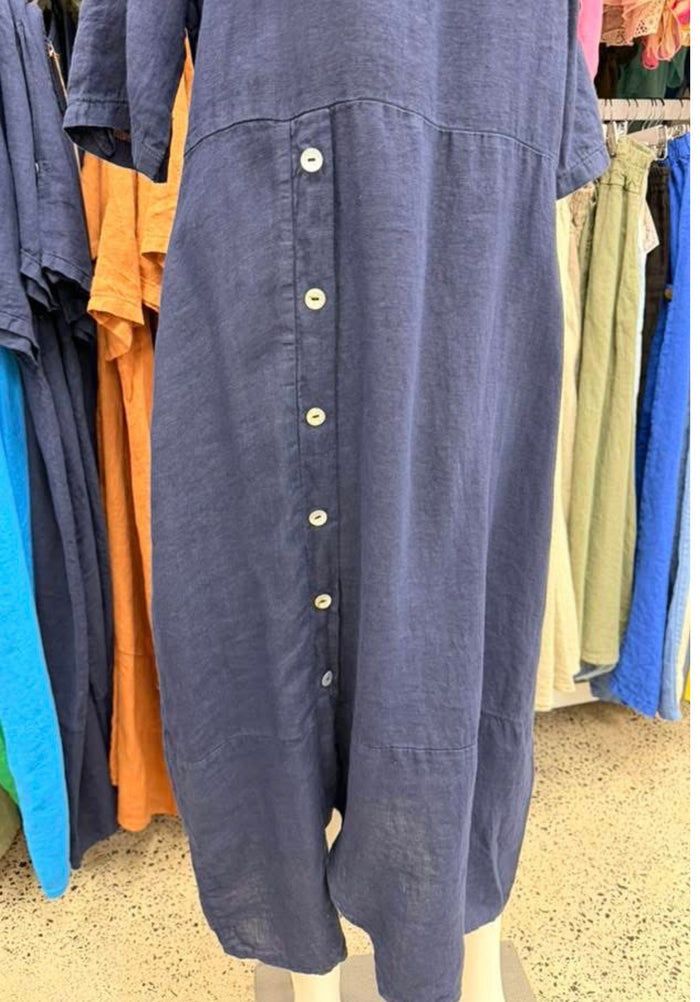 Tyra Linen Dress