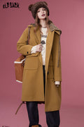 ELFSACK Women Korean Fashion Coats