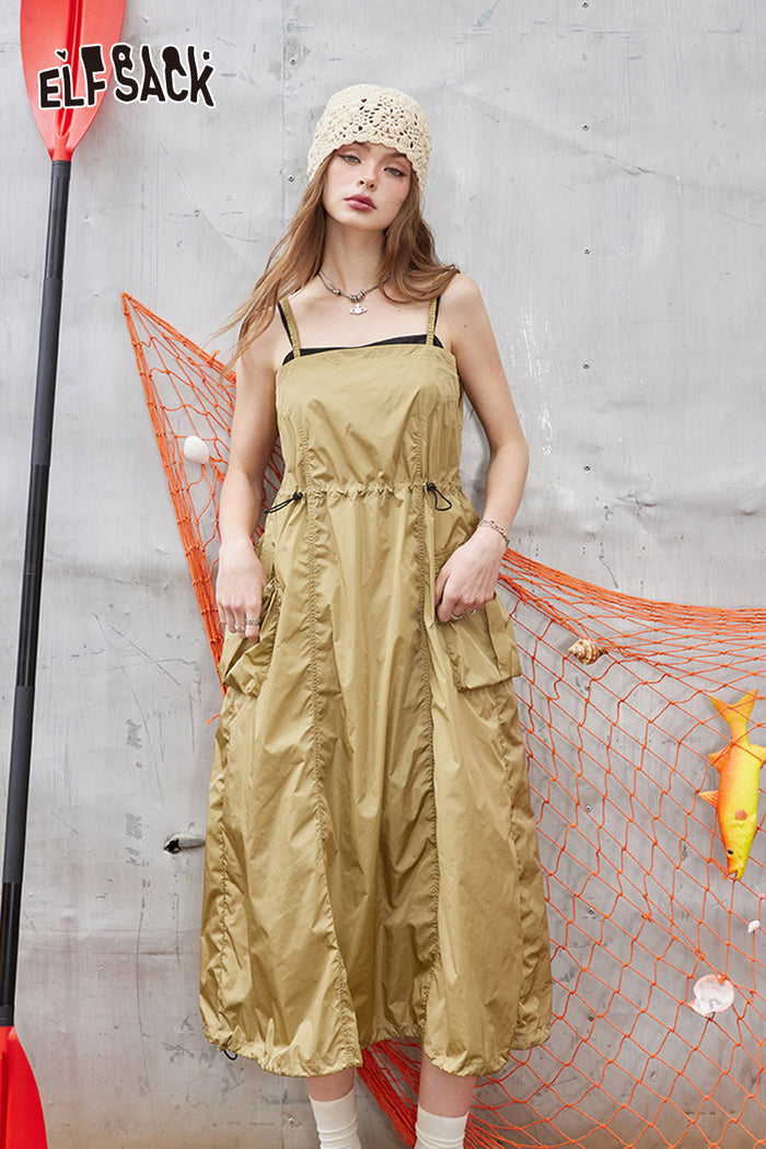 ELFSACK Workwear casual camisole dress