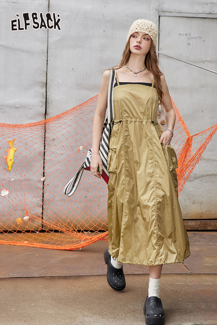 ELFSACK Workwear casual camisole dress