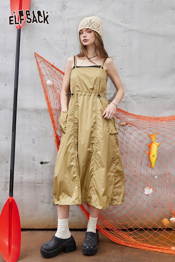ELFSACK Workwear casual camisole dress